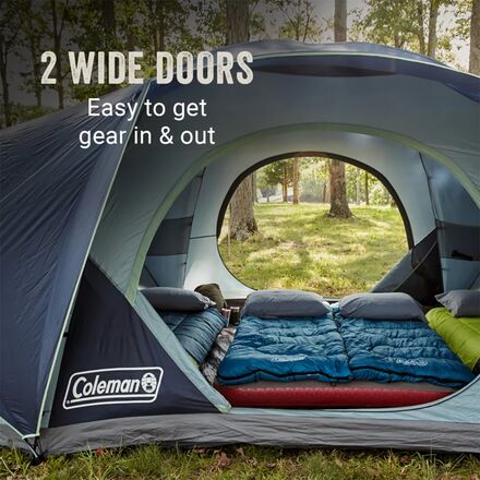 Coleman Skydome XL Tent: 12-Person 3-Season - Hike & Camp