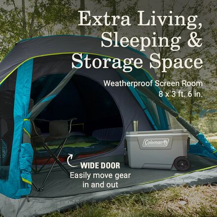 4 person tent with screen room hotsell