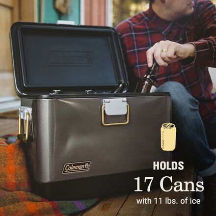 Coleman 20Qt 1900 Steel Belted Cooler - Hike & Camp