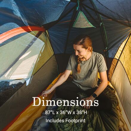 Coleman PEAK1 Backpacking Tent: 1-Person 3-Season - Hike & Camp