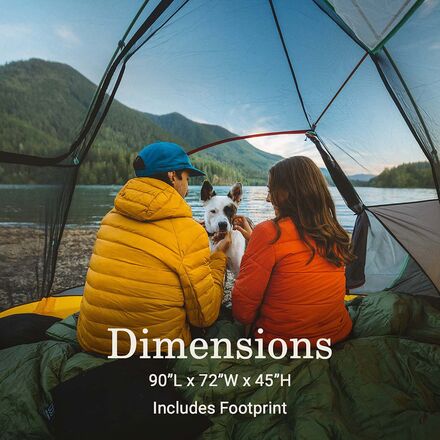 LANSHAN Ultralight Tent 3-Season Backpacking Tent For 1-Person Or 2-Person Camping, Trekking - View #3