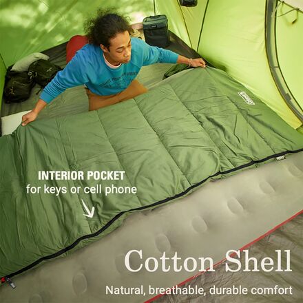 Coleman Big Game 0F Sleeping Bag - Hike & Camp