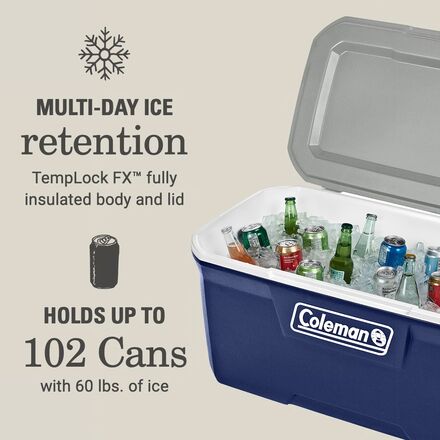 Coleman Classic Series 120qt Hard Cooler - Hike & Camp