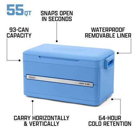 Coleman Snap-N-Go Cooler 55QT - Hike & Camp