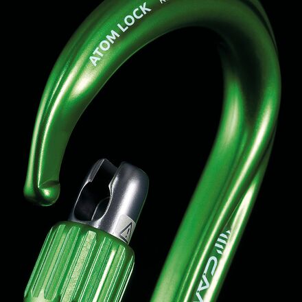 Mousqueton C.A.M.P. Atom Lock HMS Avec Virole à Vis - Sécurité Escalade Et Rappel