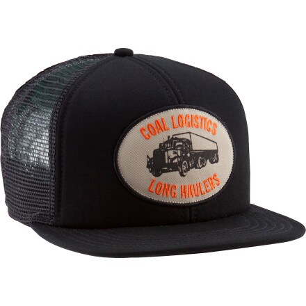 Coal hauler trucker hat top