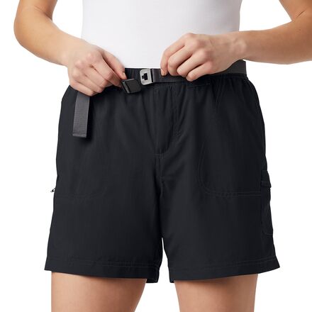 Columbia Sandy River Cargo Shorts for Ladies - Black - M