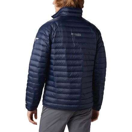 columbia men's alpha trail down hooded jacket
