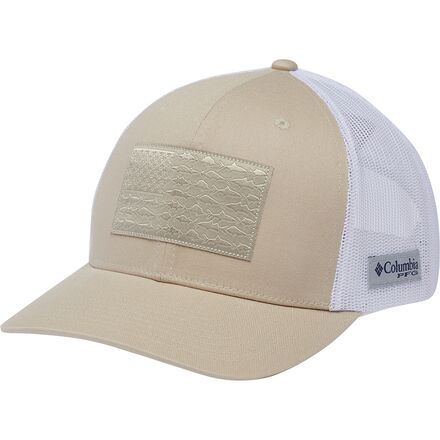 Columbia PFG Fish Flag Mesh Snap Back