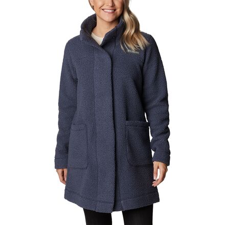 Columbia long hooded jacket deals