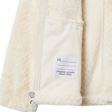 Columbia Fire Side Sherpa Hybrid Full-Zip Fleece Jacket - Girls