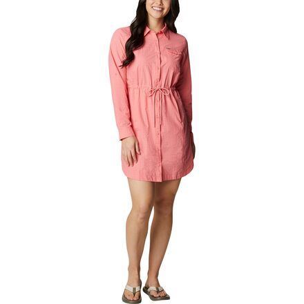 columbia silver ridge novelty dress Women's Silver Ridge Novelty Dress Blue Columbia in Qatar -SSS