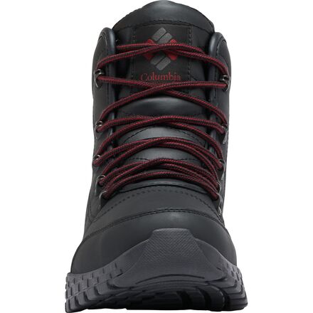 Columbia Men's Fairbanks Rover II Boot - 12 - Black / Red Jasper