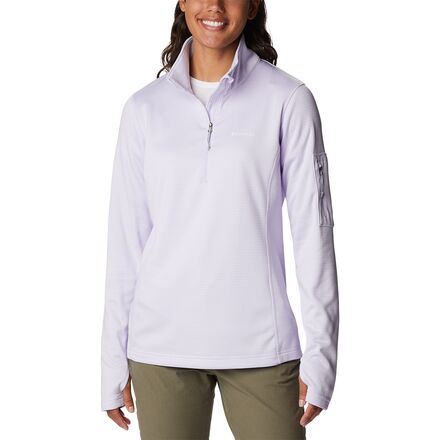 columbia ladies 1 2 zip pullover