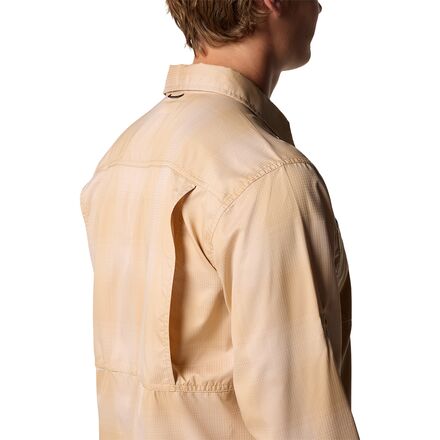 (取寄) コロンビア メンズ シルバー リッジ ユーティリティ ライト プレイド ロング-スローブ シャツ - メンズ Columbia men Silver Ridge Utility Lite Plaid Long-Sleeve Shirt - Men's Tuscan Large Blur Check Columbia Silver Ridge Utility Lite Plaid Long-Sleeve Shirt - Men's