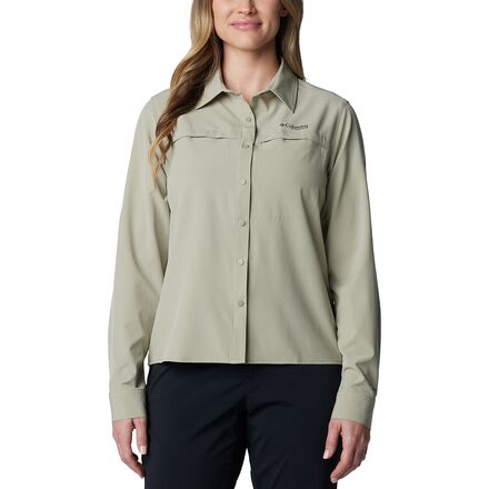 Columbia Summit Valley Woven Long-Sleeve Shirt - Women's Safari, M