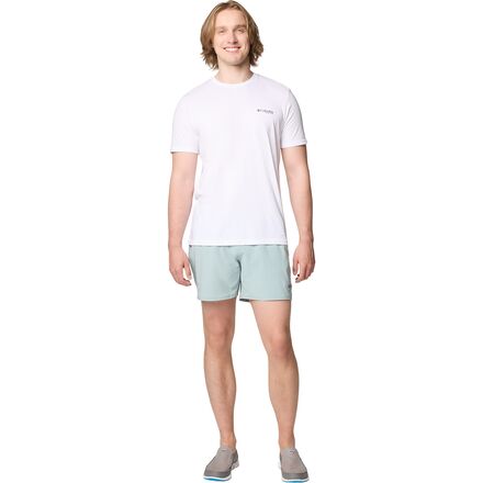 (取寄) コロンビア メンズ ターミナル ローマー ストレッチ 6インチ ショート - メンズ Columbia men Terminal Roamer Stretch 6in Short - Men's Crushed Blue Columbia Terminal Roamer Stretch 6in Short - Men's - Clothing