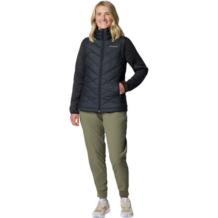 Gilet Isolé Columbia Heavenly II Femme - Duvet Synthétique, Technologie Omni-Heat, Coupe Matelassée