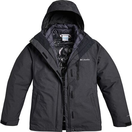 Giacca Interchange Columbia Whirlibird IV Da Donna - 3 In 1 Impermeabile Con Guscio Omni-Tech E Interna Isolata Omni-Heat - 3