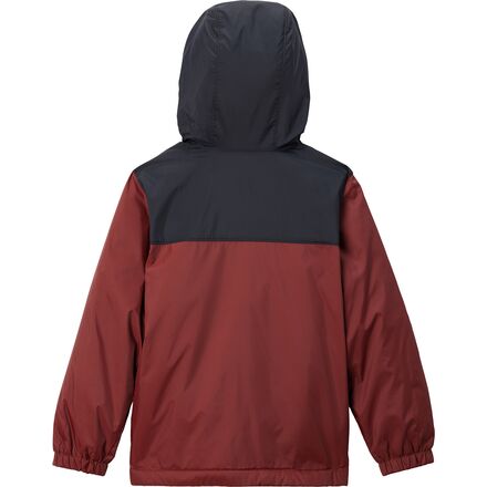 Columbia Boys Glennaker Sherpa Lined Jacket - Water-Resistant Rain Jacket With Fleece Lining, Adjustable Hood