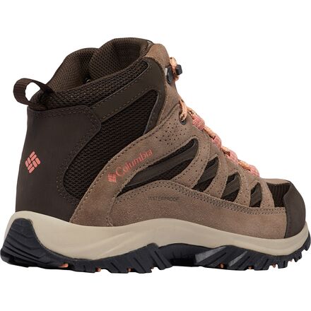 Columbia Women's Crestwood Mid Waterproof Hiking Boot – Durable & Lightweight Trail Shoes