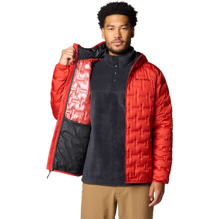 Shop Columbia Men's Delta Ridge™ Down Jacket Red Online in