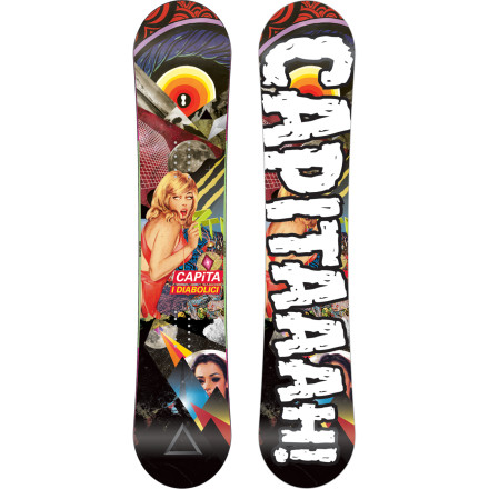 capita diabolici snowboard Defenders Of Awesome 2024 – Saint Bernard to series for intermediate resort riders looking to boost their riding to the next level CAPiTA The Outsiders Wide Mens