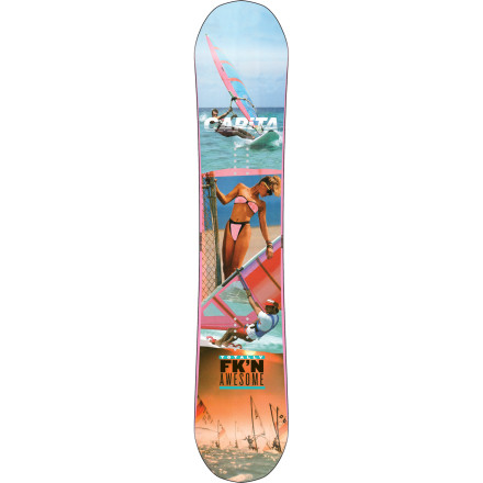 Capita TOTALLY FK'N AWESOME 153 スノーボード Capita Totally FK'N Awesome Snowboard - Snowboard