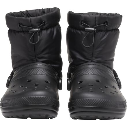 CROCS Classic lined neo puff boot Mens 11 Crocs Classic Lined Neo Puff Snow Boot Mens 11 White Faux  main image 4