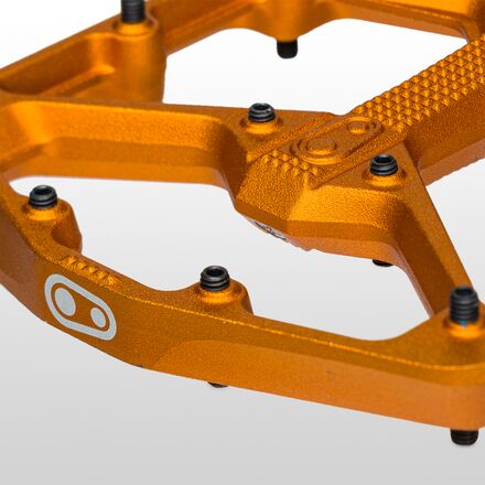 Crank brothers STAMP LTD 7 Lサイズ orange Stamp 7 Large Alloy Flat Pedals | Crankbrothers