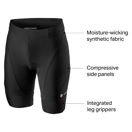 Castelli Endurance 3 Short - Men's - Bike