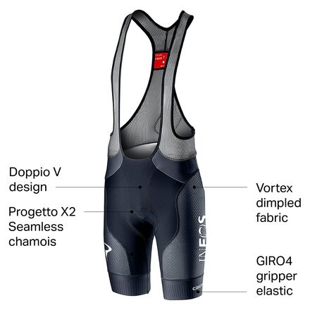 Castelli INEOS GA Free Aero Race 4 Bib Short - Men's - Bike