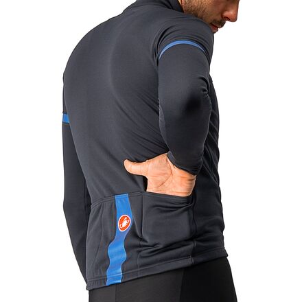 ［ジ&amp;ジ］カステリ Fondo Long Sleeve Jersey Castelli Fondo Full-Zip Long-Sleeve Jersey - Men's - Men
