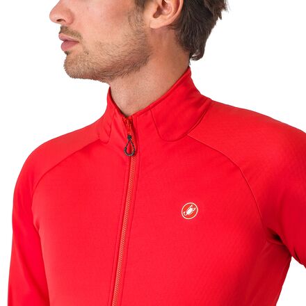Castelli レッド サイクルジャケット　Mサイズ Castelli レッド サイクルジャケット Mサイズ