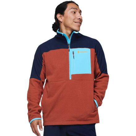 pullover fleece jacket