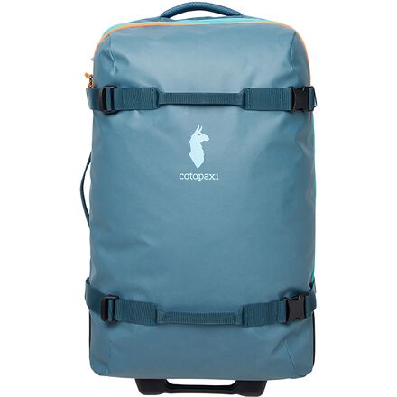 cotopaxi allpa 65l roller bag Durable wheels Cotopaxi Allpa 38 and 65L