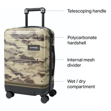 dakine hardside luggage