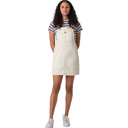 Dickies Twill Bib Skirtall - Women's Cloud, S
