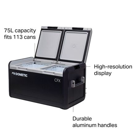 Dometic CFX3 75 Dual Zone Powered Cooler