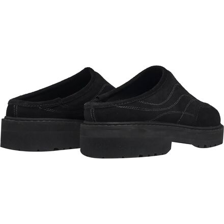 Diemme Black Wool Slip-On Loafers Diemme Black Balbi Basso Loafers Diemme main image 4