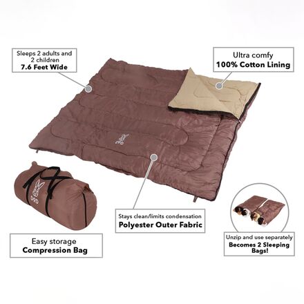 DOD Outdoors Wagaya Sleeping Bag - Hike & Camp
