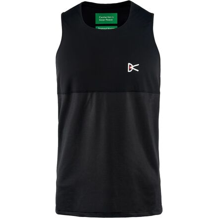 トップス District vision Panelled Mesh Singlet District Vision Paneled Mesh Singlet Tank Top - Men's - Clothing