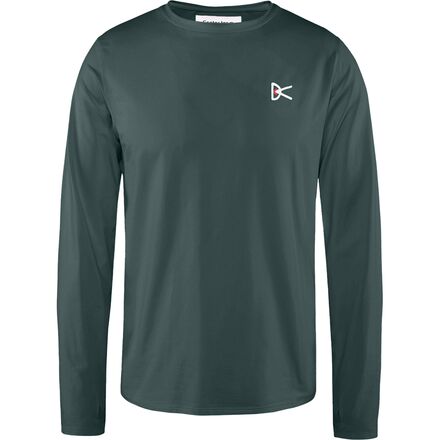 【DISCERNMENT】License Pigment Long Sleeve T-Shirt DISCERNMENT】License Pigment Long Sleeve T-Shirt Men's