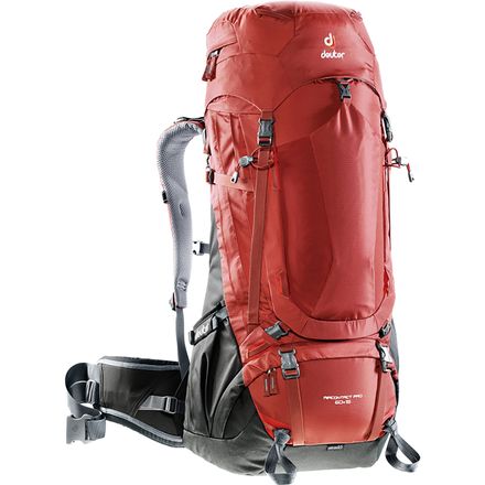 deuter 60+15l aircontact pro backpack Women's 65+10L SL Hiking with Narrow Fit, 65+10 Liters Deuter Aircontact Pro 60 +