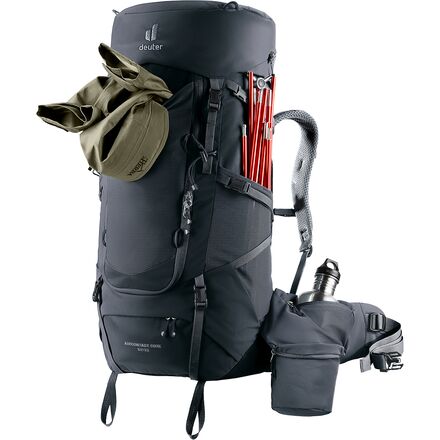 deuter 50l backpack Aircontact Core 50+10L Hiking The main feature of the backsystem is its spring any experience with Deuter 50+10