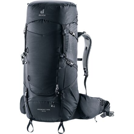 deuter aircontact 60 10 sl backpack denim midnight Core + Made from durable nylon Deuter Aircontact 60+10 SL