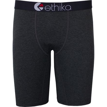 Ethika Men's Staple Boxer Brief - "Cut It" Design, 4-Way Stretch Fabric, Mid-Rise - View #11