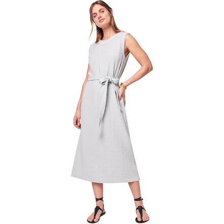white christmas dresses Faherty Women's Dune Cotton Gauze Sleeveless Popover main image 0