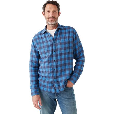 reversible dress shirt Reversible linen shirt Man