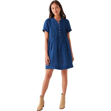 Faherty Gemina Basketweave Dress - Women's - Clothing